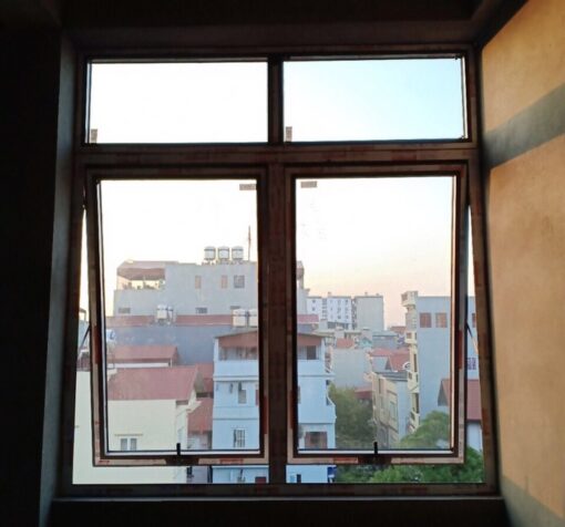 Cửa sổ mở hất 2 cánh nhôm Xingfa